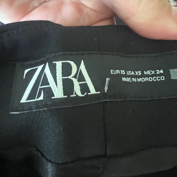 Zara Black Strapless Tailored Bustier - Picture 15 of 16